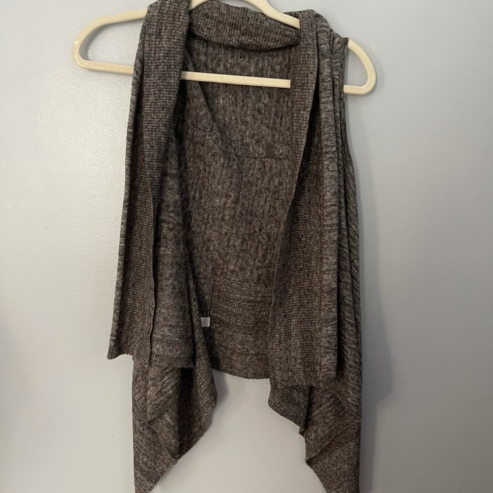Gap flowy cardigan vest xs
